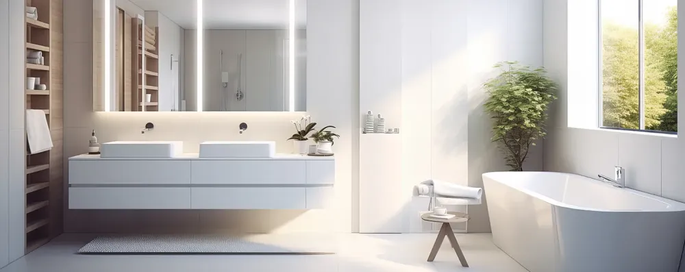 fond salle de bain